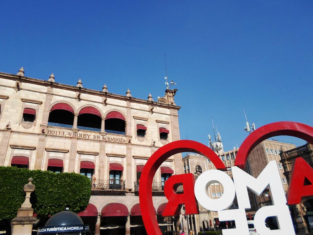 Virrey De Mendoza Hotel Morelia Ngoại thất bức ảnh